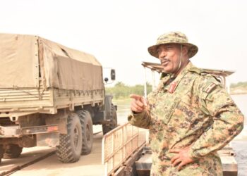 Commander 'Operation Shujja', Maj Gen Kayanja Muhanga