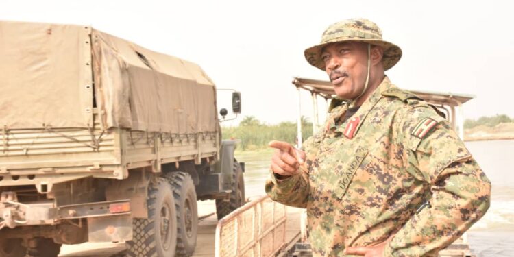 Commander 'Operation Shujja', Maj Gen Kayanja Muhanga