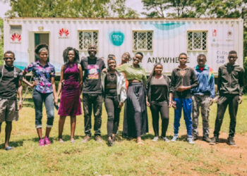 DigiTruck trainees in Kenya