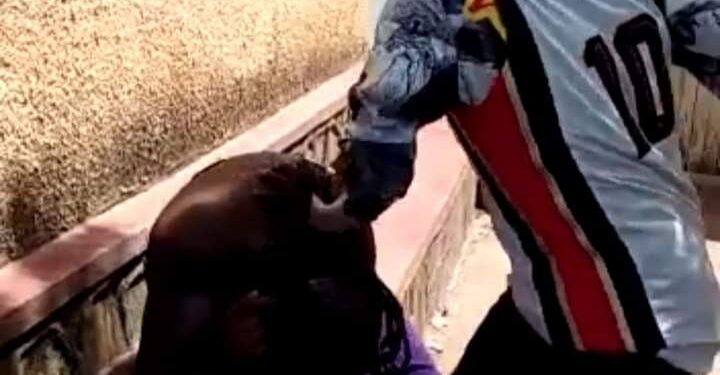 Matovu captured on camera assaulting wife