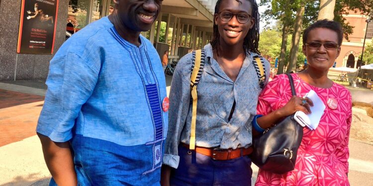 Dr Kizza Besigye, Anselm Besigye and Winnie Byanyima