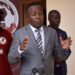 L-R: NEED's Chief of Staff Charles Basajja with NEED top leader Joseph Kabuleta in Tooro Sub Region on Friday