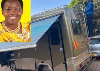 MP Begumisa's mobile office