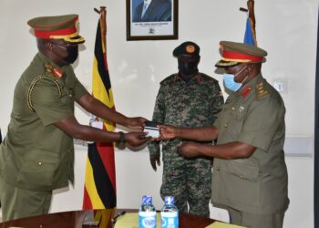 Col Abdul Rugumayo assumes office as Deputy Chief of Military Intelligence