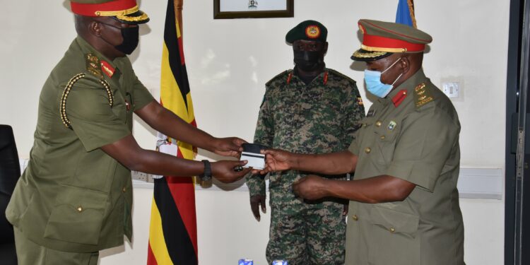 Col Abdul Rugumayo assumes office as Deputy Chief of Military Intelligence