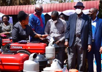 Heifer International, aBi Development give farmers dairy equipment to increase productivity