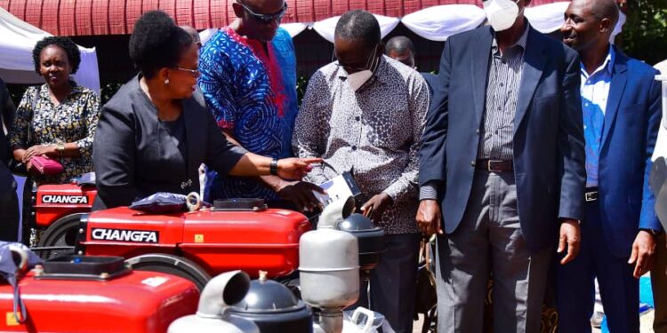 Heifer International, aBi Development give farmers dairy equipment to increase productivity