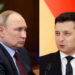 Russia's Putin and Ukraine's Zelensky