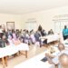 The State House Comptroller Jane Barekye makes her remarks during a meeting with Political Leaders from Kigezi Sub-region at Kigezi Sub-region Industrial Zonal Hub in Kamuganguzi Sub-county, Buranga Parish in Ndorwa county in Kabale district on 7th April 2022. Photo by PPU / Tony Rujuta.