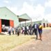 The Busoga Sub-region Industrial Zonal Hub manager Phiona Mubugumya in the presence of Representative of the PS Local Government Julius Muhairwe led a tour of the Presidential Initiative for Industrial Zonal Hub Busoga Sub-region  at Nakabango village in Jinja City on 13th April 2022. Photo by PPU / Tony Rujuta.