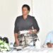 The State House Comptroller Jane Barekye (center) making her remarks while meeting Political leaders from Ankole region at the Presidential Initiative For Industrial Zonal Hub Ankole Sub-region in Mbarara district, Kashari South county, Rubaya Sub-county in Rushozi Village 9th April 2022. Photo by PPU / Tony Rujuta.