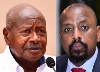 President Yoweri Museveni and First Son Gen Muhoozi Kainerugaba