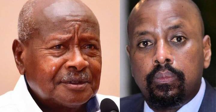 President Yoweri Museveni and First Son Gen Muhoozi Kainerugaba