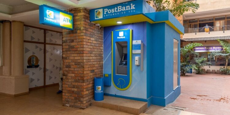 One of PostBank’s intelligent ATMs at the Forest Mall Branch. In 2021, the bank replaced half of its fleet of ATM dispensers with recycler/intelligent ATMs that support instant cash deposits, cardless transactions, and a wide range of other services. The rest of the ATM fleet will be replaced this 2022.
