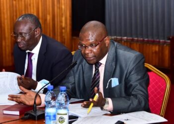 Hon. Ignatius Wamakuyu Mudimi (R) was not pleased with the proposal, saying it is a duplication of programmes