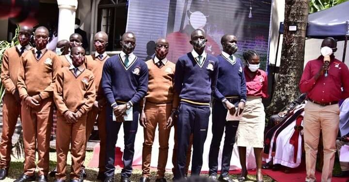 Some of the children who lived under the care of the late Jacob Oulanyah