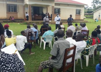 DRDC Kagenyi sensitizing residents on neighborhood watch