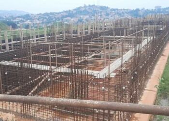 Lubowa Hospital under construction