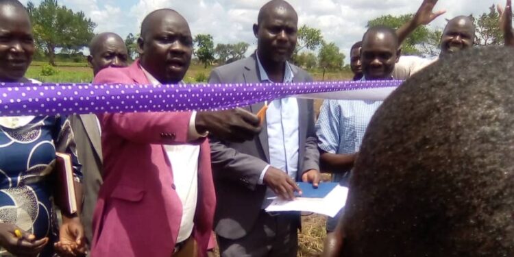 Water ponds project worth Shs245m commissioned in Agago