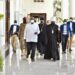 President Yoweri Museveni and the Russian Orthodox Church headed by Patriarchal Exarch of Africa Metropolitan of Klin Leonid (Gorbachev) tour the State House Entebbe on 19th May 2022. Photo by PPU/ Tony Rujuta.