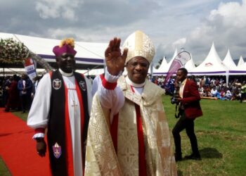 Rev Gaddie Akanjuna consecrated as 6th Bishop of Kigezi Diocese 