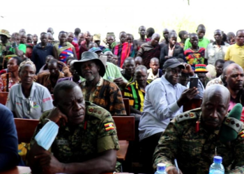 Security meeting in Karamoja