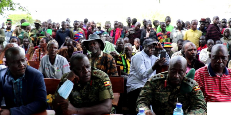 Security meeting in Karamoja