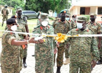 Gen Muhoozi Kainerugaba Launches UPDF Land Forces Operations Centre
