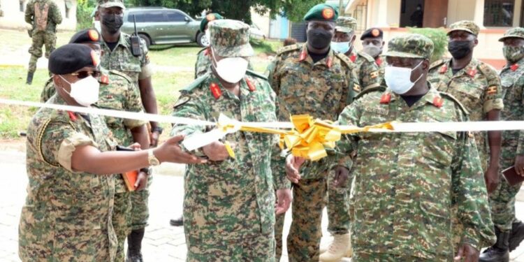 Gen Muhoozi Kainerugaba Launches UPDF Land Forces Operations Centre