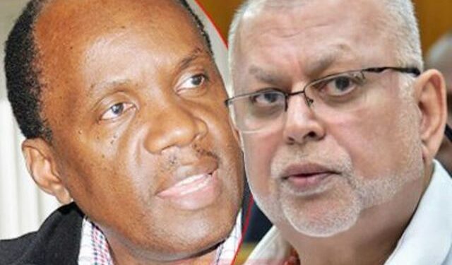 Businessmen Patrick Bitature and Sudhir Ruparelia