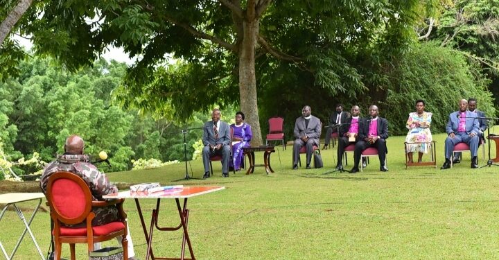 Museveni meets Bishops from Greater Ankole