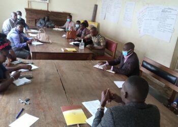 Fort Portal Service Delivery Committee in a meeting