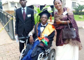 Ronald Mwebembezi graduates