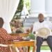 President Yoweri Museveni with his Tanzania counterpart Samia Suluhu