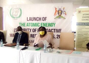 Minister Nankabirwa launches Atomic Energy (Security of radioactive materials) regulations, 2021