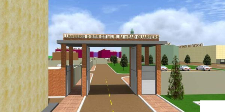 Artistic impression of Luwero muslim headquaters