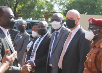 Chief Justice Owiny Dollo at Gulu main prisons