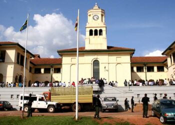 High Court building in Kampala