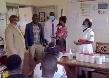 Gulu district RDC and DRDC inspects Awach health center IV