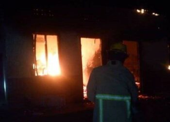 Fire guts Iganga High School dormitories