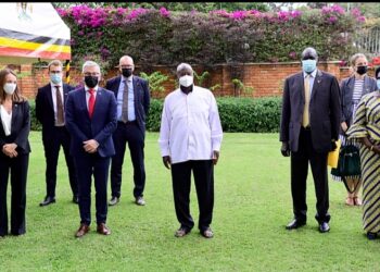 Danish Delegation meets Museveni at Nakasero