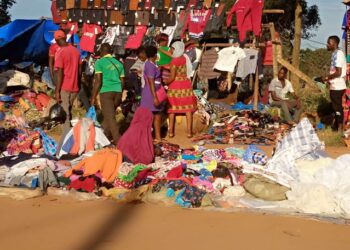 Traders in Namugongo