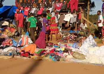Traders in Namugongo