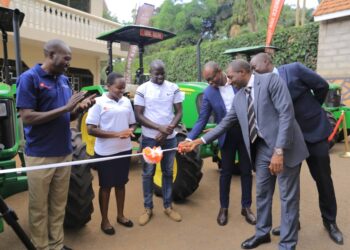 Heifer International and Hello Tractor give out six tractors through PAYG model