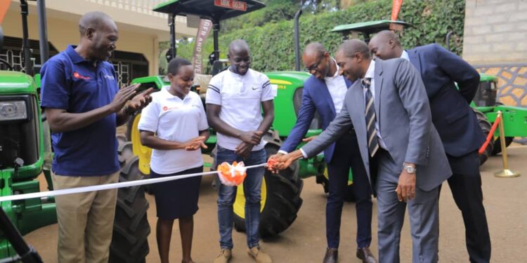 Heifer International and Hello Tractor give out six tractors through PAYG model