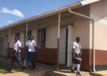 Some of the students at Nyairongo seed school