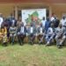 Commandant of NDC – U – Maj Gen Francis Okello (C), Mr Okwalinga Alfred – Mayor of Gulu City , Gulu City Council – Executive Committee and participants of NDC in a group photo while on Study Tour on 23rd June 22