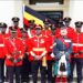 UPDF soldiers during the Jubilee Military Pageant in London