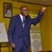 The Principal Judge Flavian Zeija lecturing on the topic of the operations of the Judiciary as one of the arms of Government   the Resident District Commissioners, Resident City Commissioners, Deputy Resident Commissioners and Deputy City Commissioners during the induction retreat at the National Leadership Institute (NALI) Kyankwanzi on 28th July 2022. Photo by PPU/Tony Rujuta.