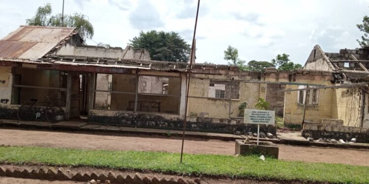 One of the old structures at Namasagali College